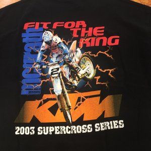 Jeremy McGrath KTM 2003 Supercoss T-Shirt  3-XL